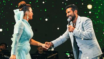 أحمد سعد وأصالة من احتفالية اليوم السعودي 