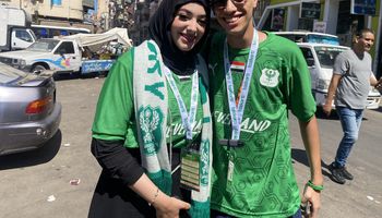 «بسمة» مشجعة المصري البورسعيدي: سيبت الامتحان وسافرت أشجع الفريق أمام الزمالك عشان إحنا أحفاد 56