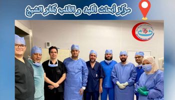 أطباء مركز أبحاث الكبد والقلب بكفر الشيخ 