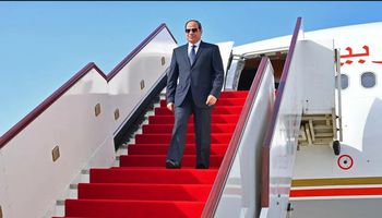 السيسي يصل قطر