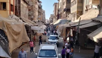 بعد الحريق ..حملة مكبرة بمنطقة الحميدى ببورسعيد 