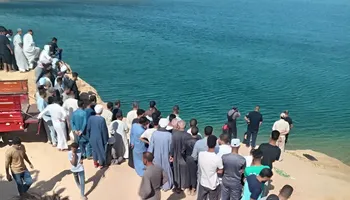 تجمع مائي في البهنسا 