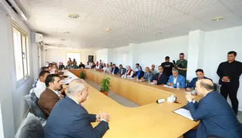جانب من الاجتماع 