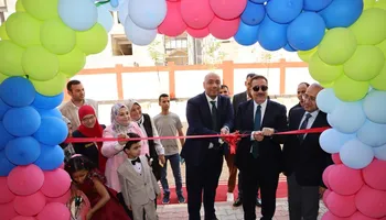 محافظ المنوفية يفتتح مدرسه