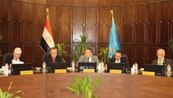 رئيس ومجلس جامعة الإسكندرية