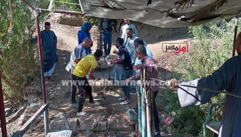 المعدية الموقوفة عن العمل 
