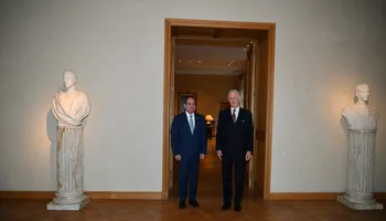 السيسي وملك بلجيكا