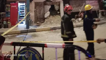 انهيار عقار قديم في العصافرة