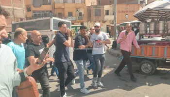 تشييع جثمان والد الكابتن محمد محسن ابو جريشه 