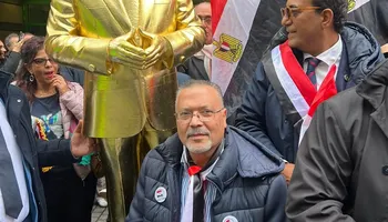 تمثال الرئيس السيسي في بلحيكا