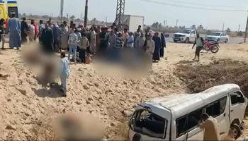 جانب من الحادث 