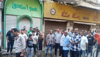 جانب من الحريق 