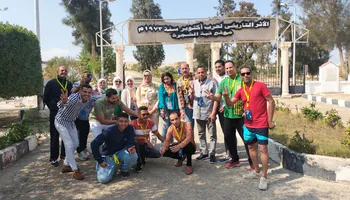 جانب من الحضور لمهرجان الإسماعيلية للفنون الشعبية 