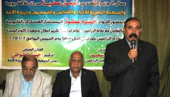 الدكتور حسن الطوخي خلال اللقاء 