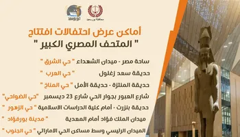 محافظ بورسعيد : افتتاح المتحف المصري الكبير يُعد حدثًا قوميًا فريدًا يجسد عظمة الحضارة المصرية القديمة