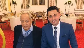 محسن ابو جريشه ونجله اللاعب محمد