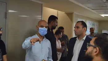 مدير جانب من مرور فرع هيئة الرعاية الصحية لمجمع الإسماعيلية الطبي 