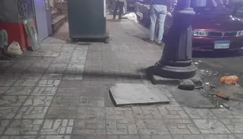 سقوط شخص من الطابق الـ 12