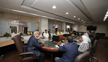 اجتماع شركة الصرف الصحي بالإسكندرية