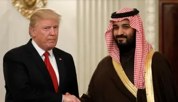 ولي العهد السعودي مع ترامب