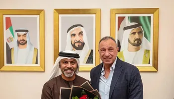 الخطيب يشكر سفير الإمارات في القاهرة 