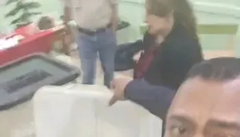 مرشح مجلس النواب خلال استغاثته من داخل لجنة انتخابية