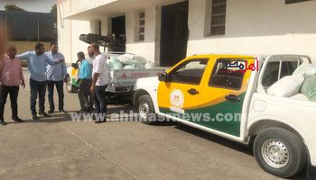 اثناء حملة التموين بقنا 