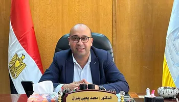 الدكتور محمد بدران وكيل وزارة الصحة بالإسكندرية