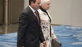  الرئيس السيسي وقرينته