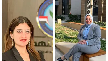 الصجفية أسماء حسانين والنائبة مونيكا مجدي