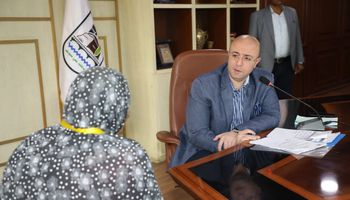 اللقاء الأسبوعى لمحافظ بنى سويف مع المواطنين 