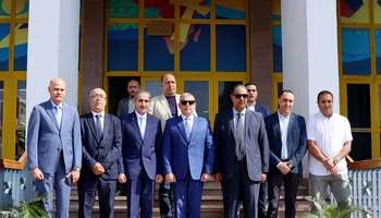 اللواء أكرم جلال يهنئ لجنة إدارة الدراويش الجديدة