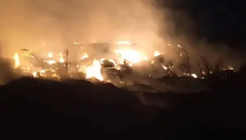 اندلاع حرائق مفاجئة بعدة منازل بقرية في كفر الشيخ 