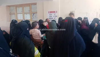 جانب من إقبال وزحام الناخبين 