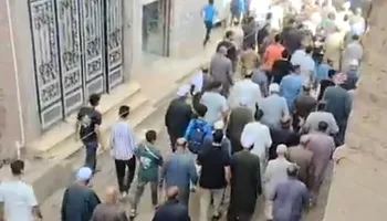 جانب من الجنازة 