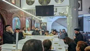 جانب من الجنازة 