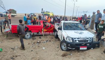 جانب من الحادث 