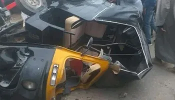 جانب من الحادث 