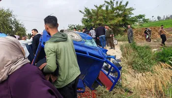 جانب من الحادث 