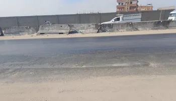 جانب من الطريق