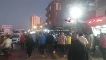 جانب من تشييع الجثمان 