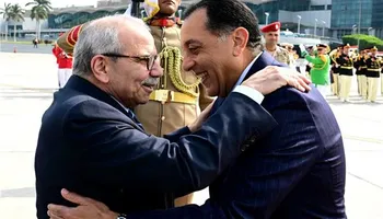 رئيسا وزراء مصر ولبنان