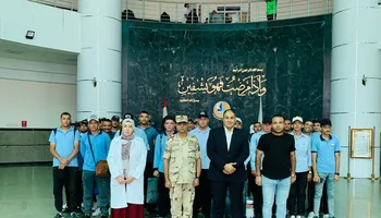 طلاب التربية العسكرية بجامعة كفر الشيخ يواصلون مسيرة العطاء بالتبرع بالدم دعمًا للمستشفى الجامعي