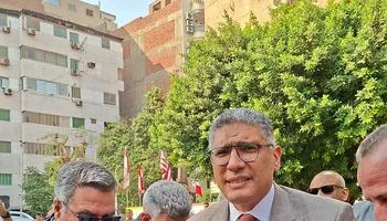 محافظ الجيزة يدلي بصوته