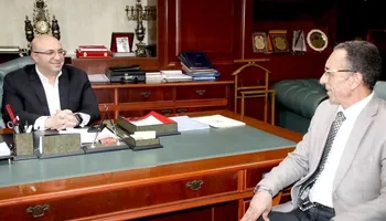 محافظ بنى سويف ووكيل وزارة الزراعة 