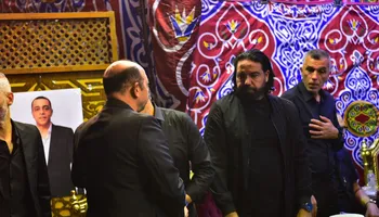 من عزاء محمد صبري