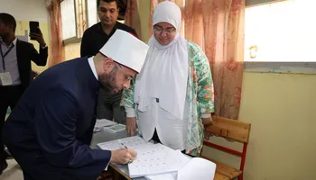وزير الأوقاف بدلي بصوته