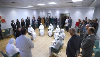 ..جانب من الزيارة