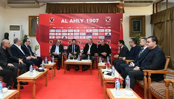 مجلس إدارة الأهلي و وزير الرياضة 