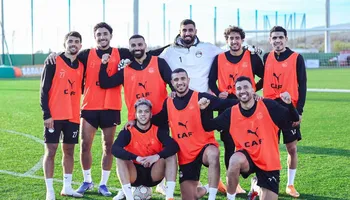 مران منتخب مصر 